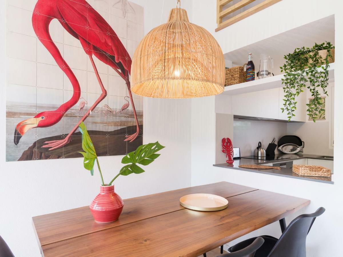 La Vie En Rouge Sa Riera Duplex, Private Parking Apartment Begur Exterior photo